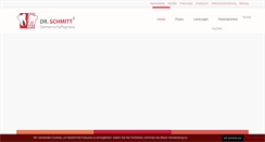 Desktop Screenshot of dr-schmitthoch2.de