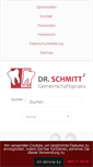 Mobile Screenshot of dr-schmitthoch2.de
